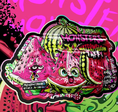 Flower Watermelon Taffy