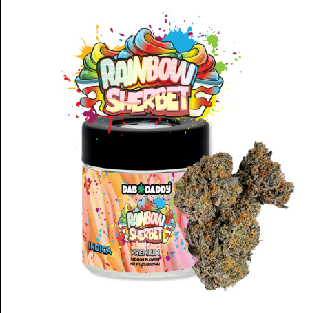 Dab Daddy - Flower - Rainbow Sherbert - 3.5G