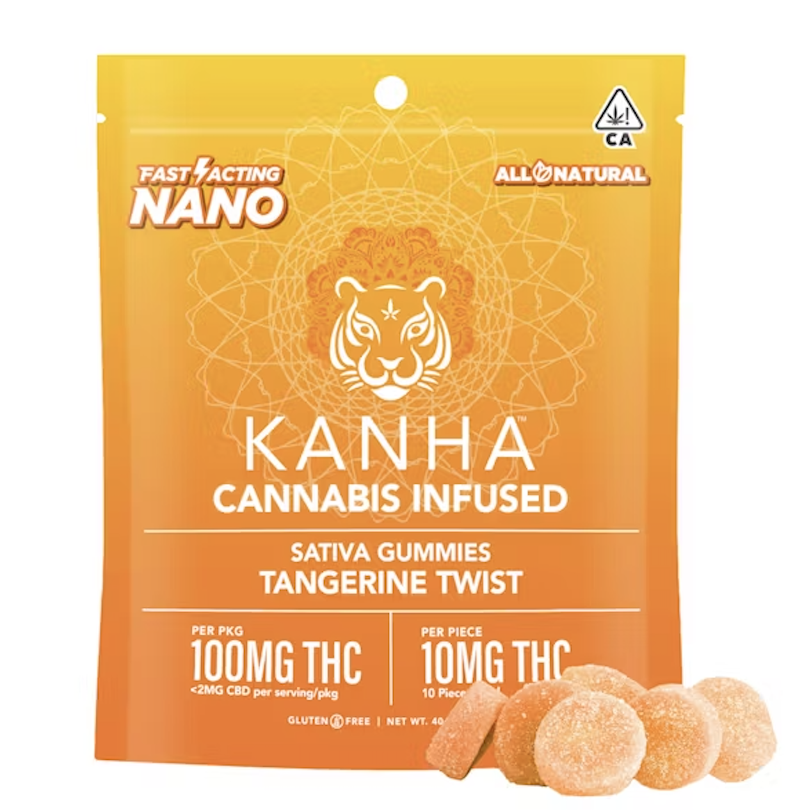 Tangerine Twist (S) Nano GUMMIES 100mg