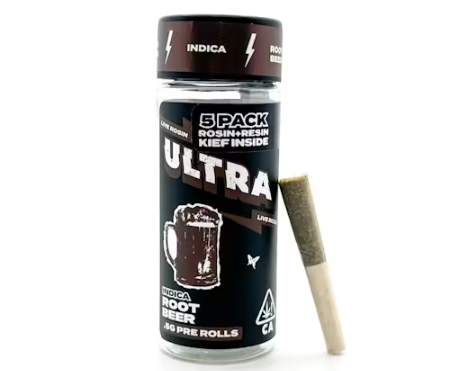 Live Rosin Infused Preroll 5pk 2.5g - Root Beer (I)