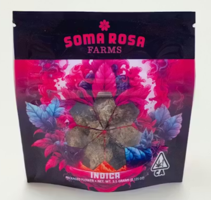 Soma Rosa - LA Kush Cake - 3.5 Grams