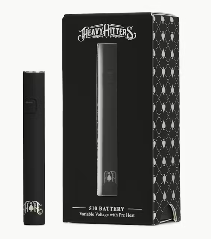 Heavy Hitters - Black Variable Voltage Battery & Charger