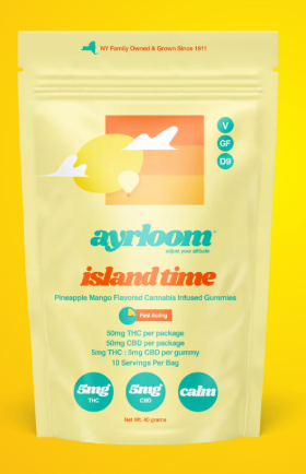 Ayrloom | Edibles | island time | 5mg | 10pk 50mg |