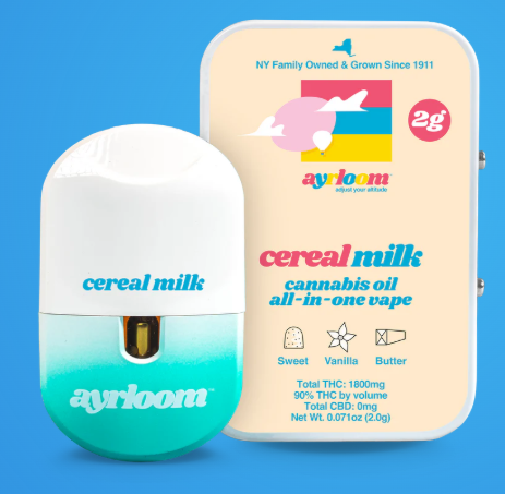 Ayrloom | Vape | cereal milk | 2G | AIO
