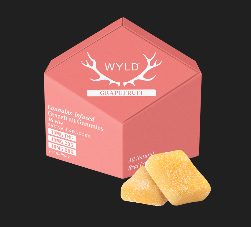 Wyld Grapefruit 1:1:1 THC:CBG:CBC Edibles Edibles | Evergreen