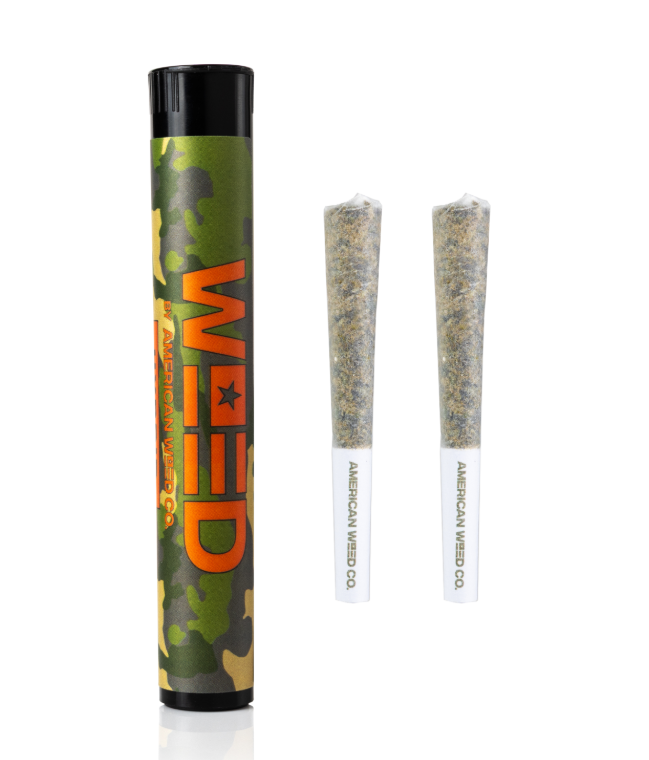American Weed Co - Preroll: Trop Cherry (2-pack)