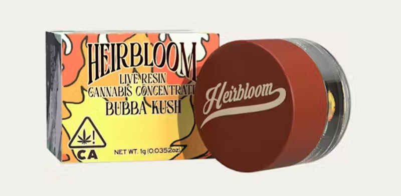 Heirbloom - Bubba Kush - Terp Sugar - 1 Gram