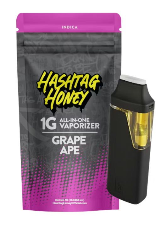 Hashtag Honey | AIO | Grape Ape | 1g