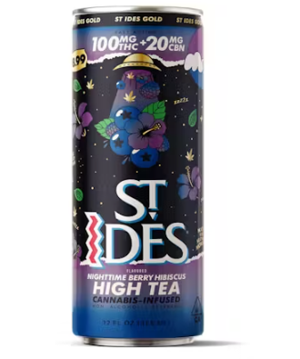High Tea 100mg THC 20mg CBN - Nighttime Berry Hibiscus (CBN)
