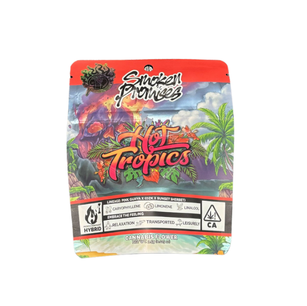 Smoken Promises Indoor Flower 3.5g Eighth - Hot Tropics (I)