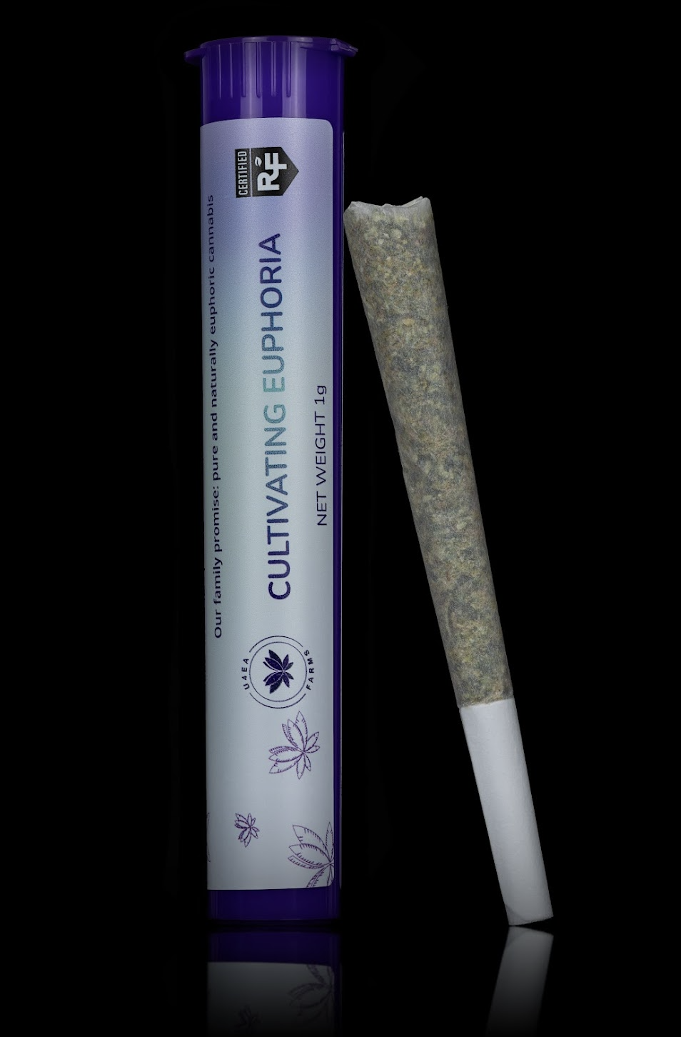 Midnight Marker | 1g Bubble Hash Infused Preroll | TAX INCLD