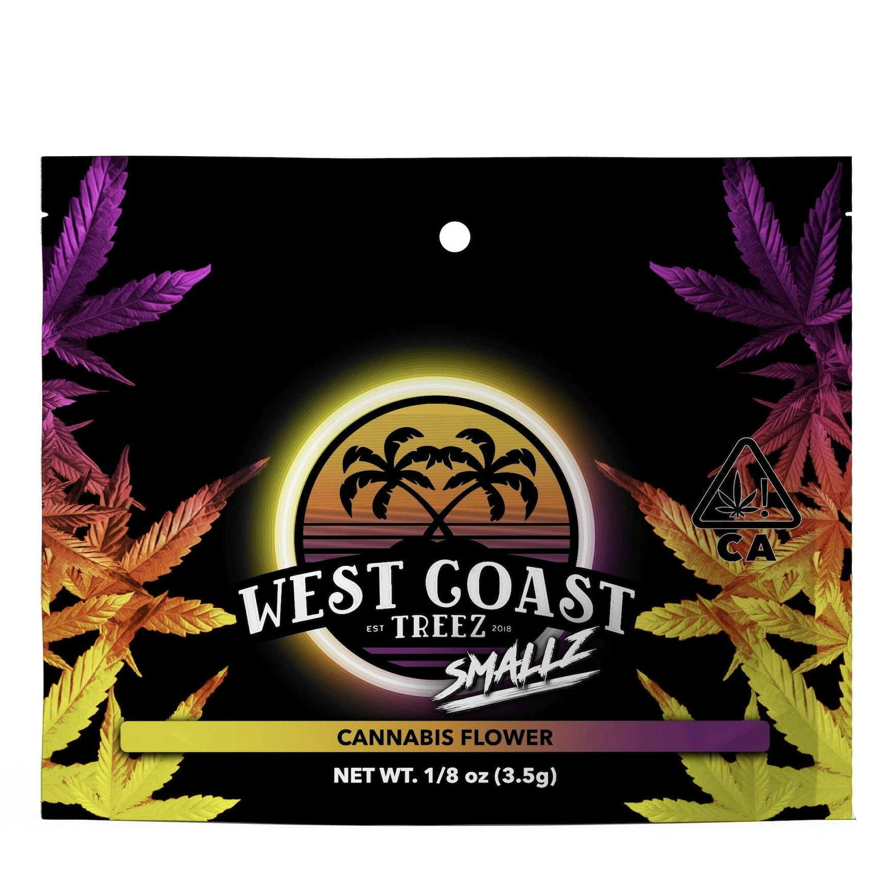 West Coast Treez Smallz 3.5g - Bubba Kush (I)