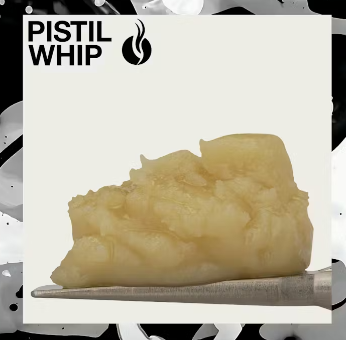 Pistil Whip - Concentrate - Live Rosin Badder - Banana Punch - 1G