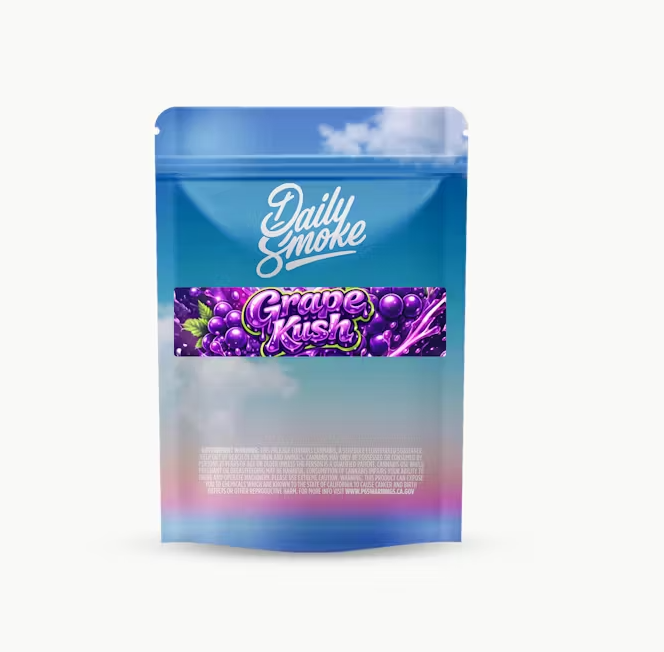 Daily Smoke - Flower - Grape Kush - 3.5G