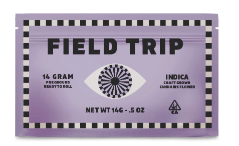 Field Trip - Flower - Ready to Roll - Purple Push Pop - 14G