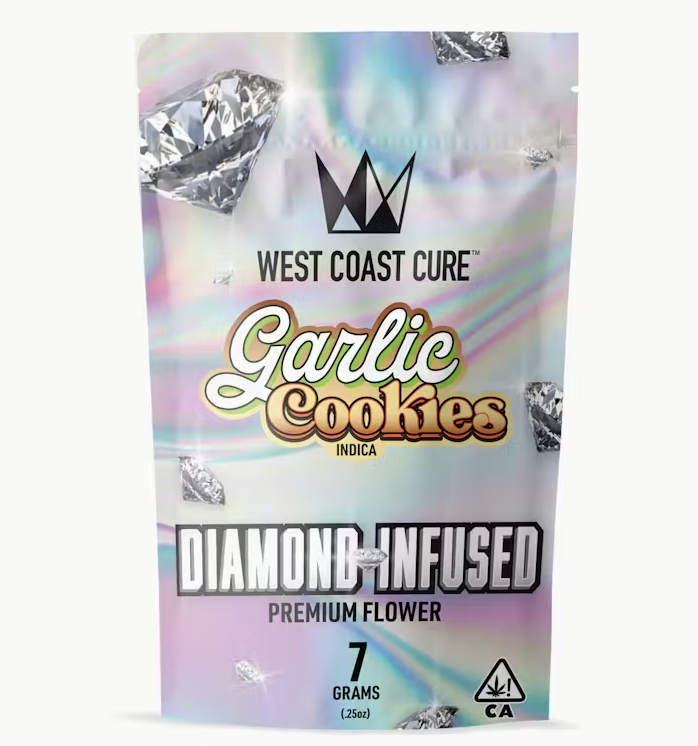 West Coast Cure - Flower - Infused - Garlic Cookies - 7g