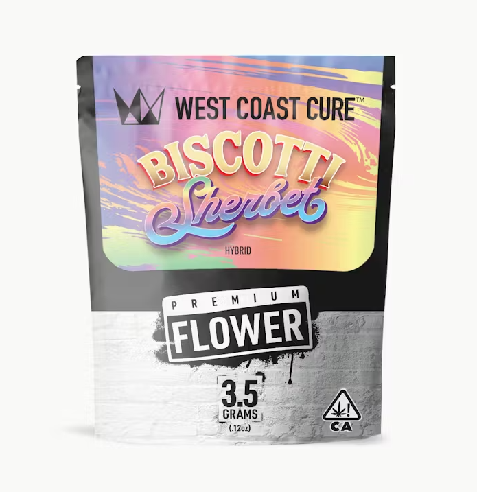 West Coast Cure - Flower - Biscotti Sherbet - 3.5G