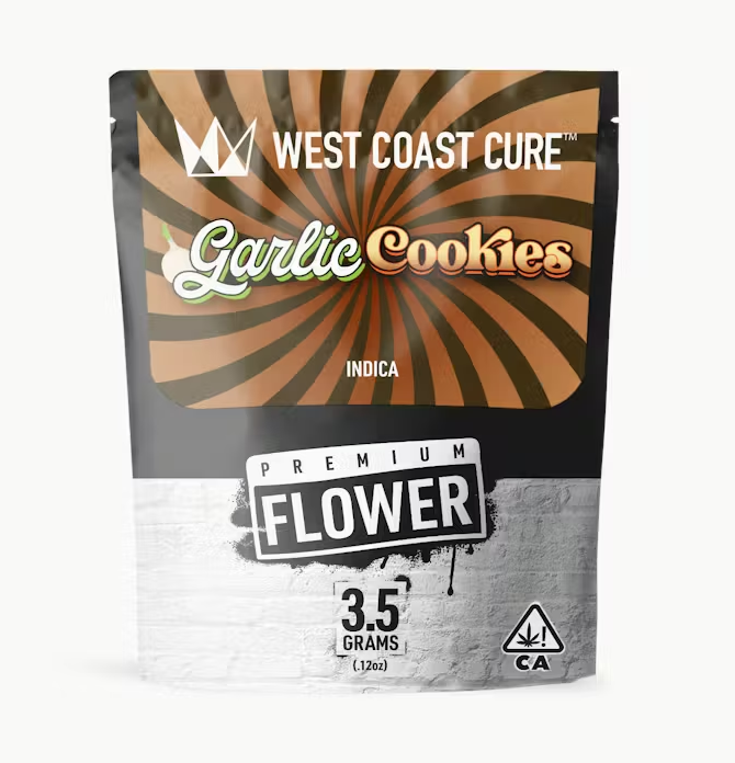 West Coast Cure - Flower - Garlic Cookies - 3.5G