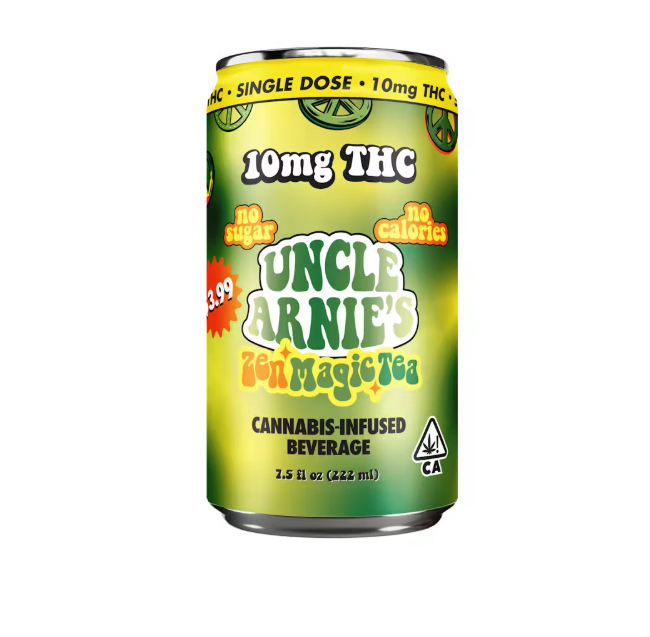 Zen Green Tea (H) Cannabis Infused Beverage 10mg - Uncle Arnie's