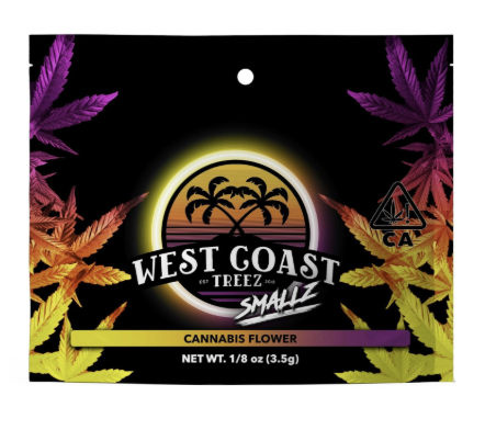 West Coast Treez Sungrown Smallz 3.5g - Pineapple Upside Down Cake (S)