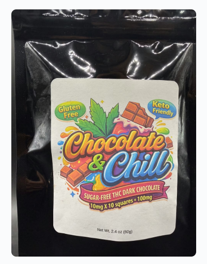Chew & Chill | Edible - chocolate | 100mg