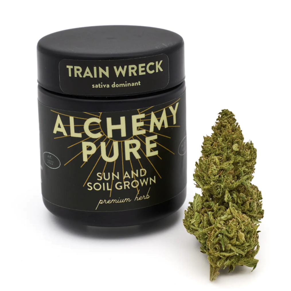 Trainwreck 3.5g Flower Jar | Alchemy Pure