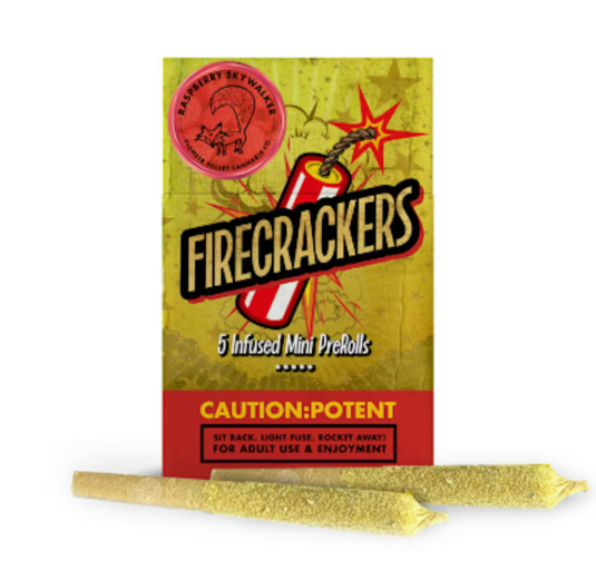 Firecracker CranPom 0.7g 5pk Infused Prerolls