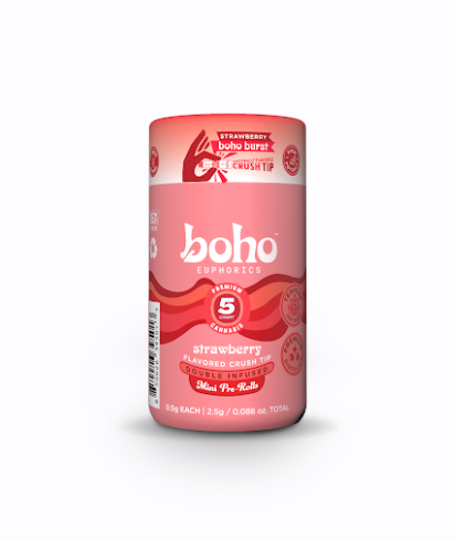 BOHO | Double Infused | Strawberry | 5pk