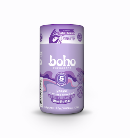 BOHO | Double Infused | Grape | 5pk