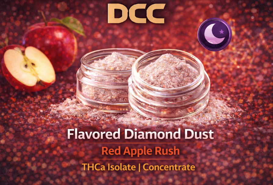 DCC Red Apple Rush 1g Diamond Dust