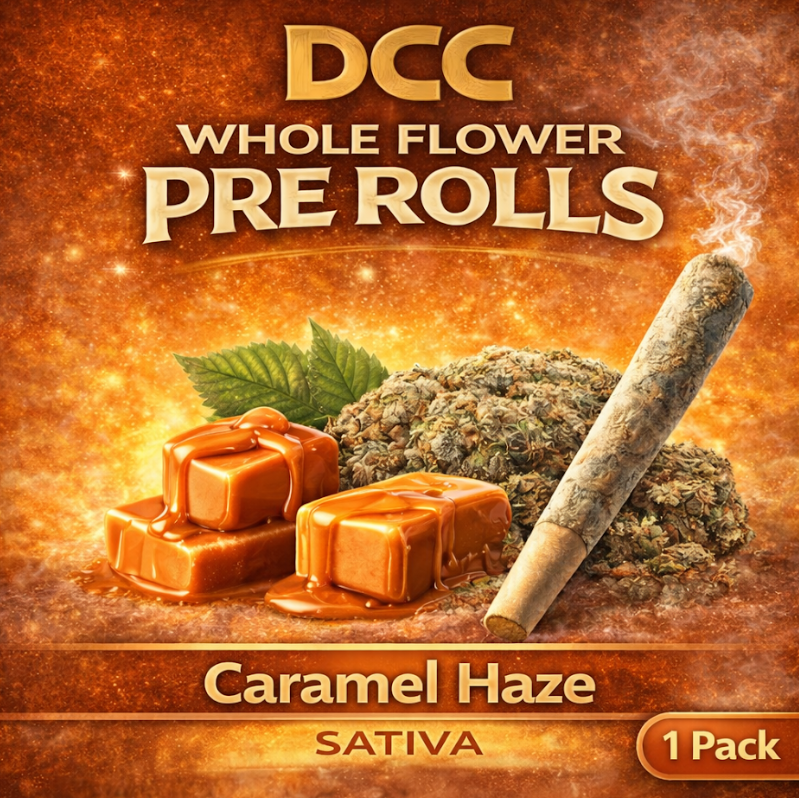 DCC Caramel Haze 1g Preroll