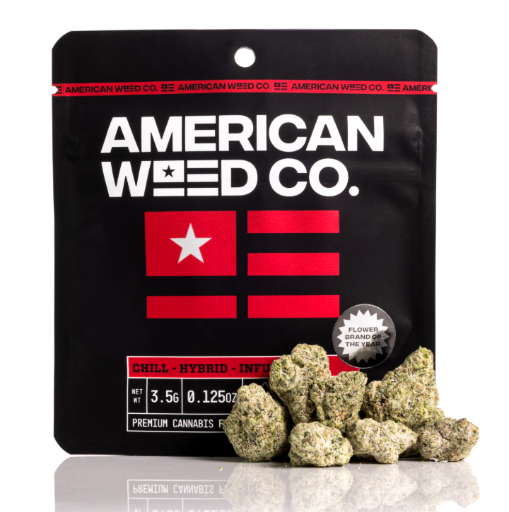 American Weed Co - Flower: Watermelon Runtz (Diamond Infused)