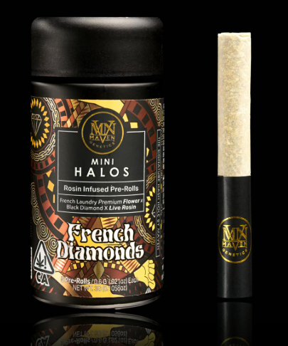 Preroll: French Diamonds (Mini-Halos 5-pack)