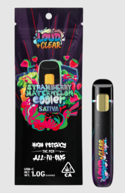 Loud&Clear - Strawberry Watermelon Cooler (Disposable)