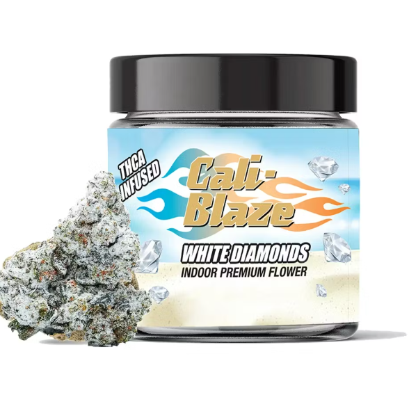 Cali Blaze Baja Blaze White Diamond Infused 3.5g