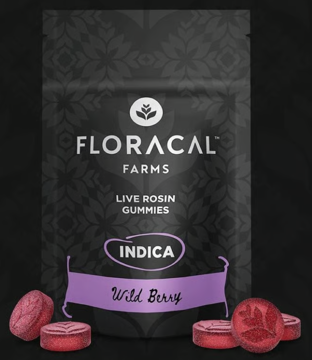 FloraCal Wild Berry 100mg 10pk Gummies