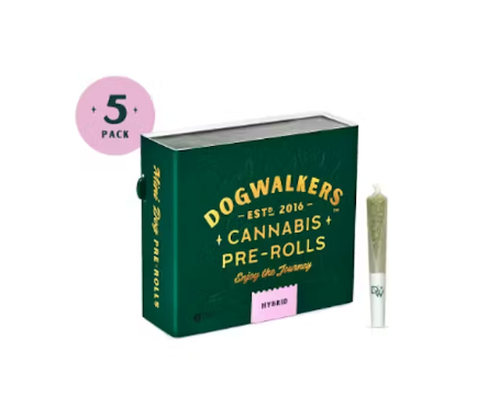 Dogwalkers VelcroZ 0.35g 5pk Prerolls