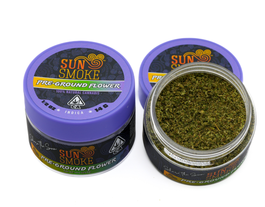 SunSmoke Pre-Ground 1oz - Indica Blend (I)