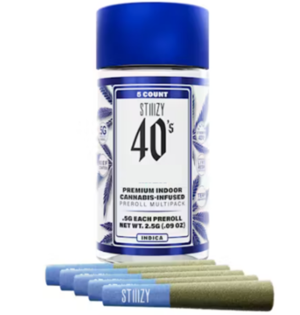 40's Infused Preroll 5pk 2.5g - Blue Dream (S)