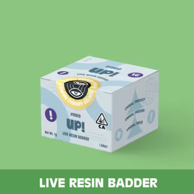 UP!: Lemon Cherry Gelato 1g Badder (H)