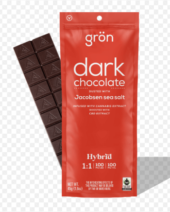 1:1 Dark Chocolate - CBD/THC - Hybrid