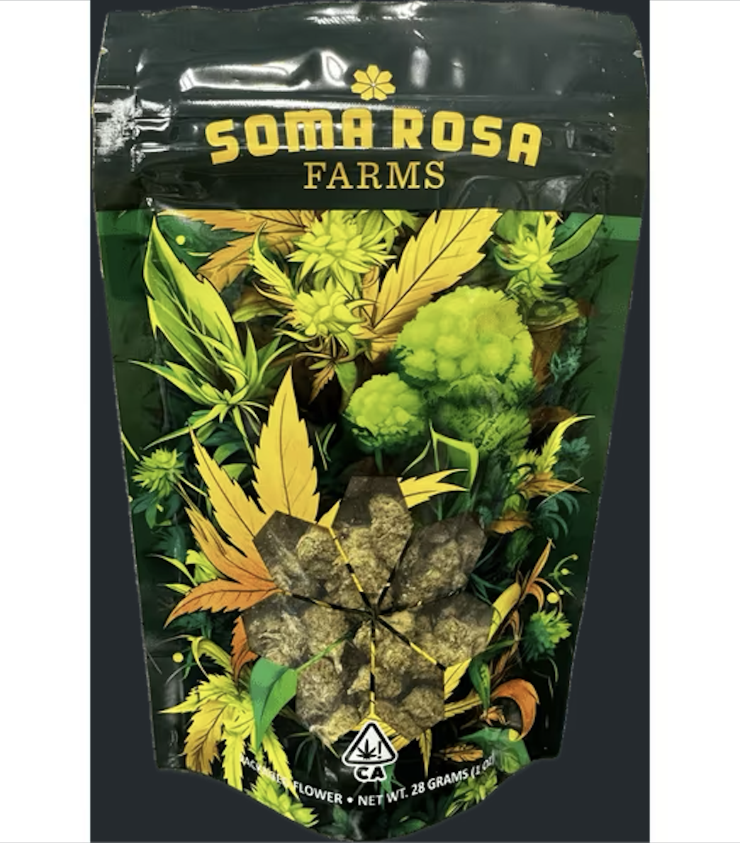 Soma Rosa Farms Sungrown Flower 28g Ounce - Dutch Treat (S)