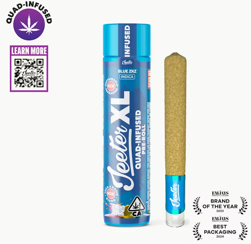Jeeter - Blue Zkz - XL - Quad-Infused - 2 Grams