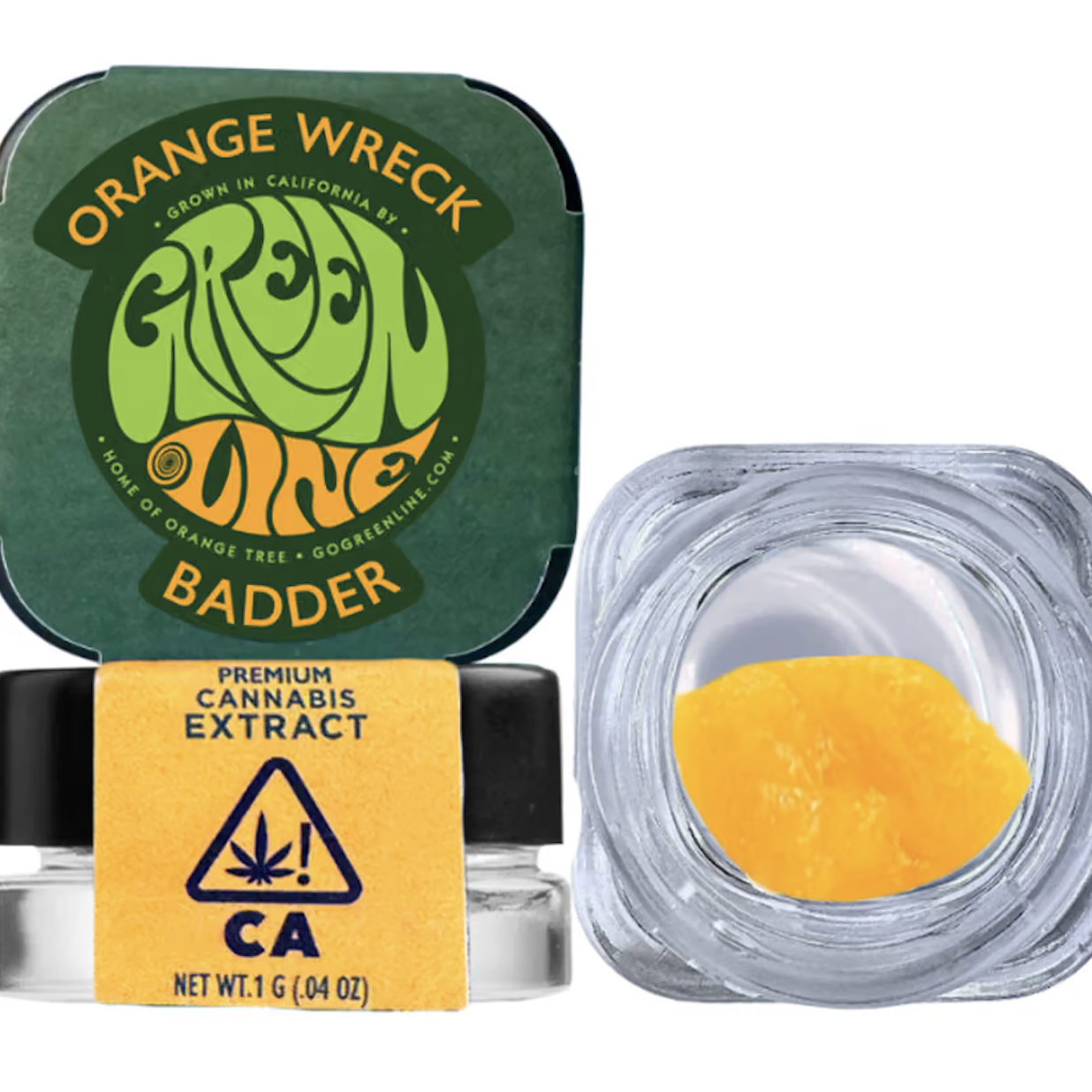 Greenline Badder 1g -  Orange Wreck (S)