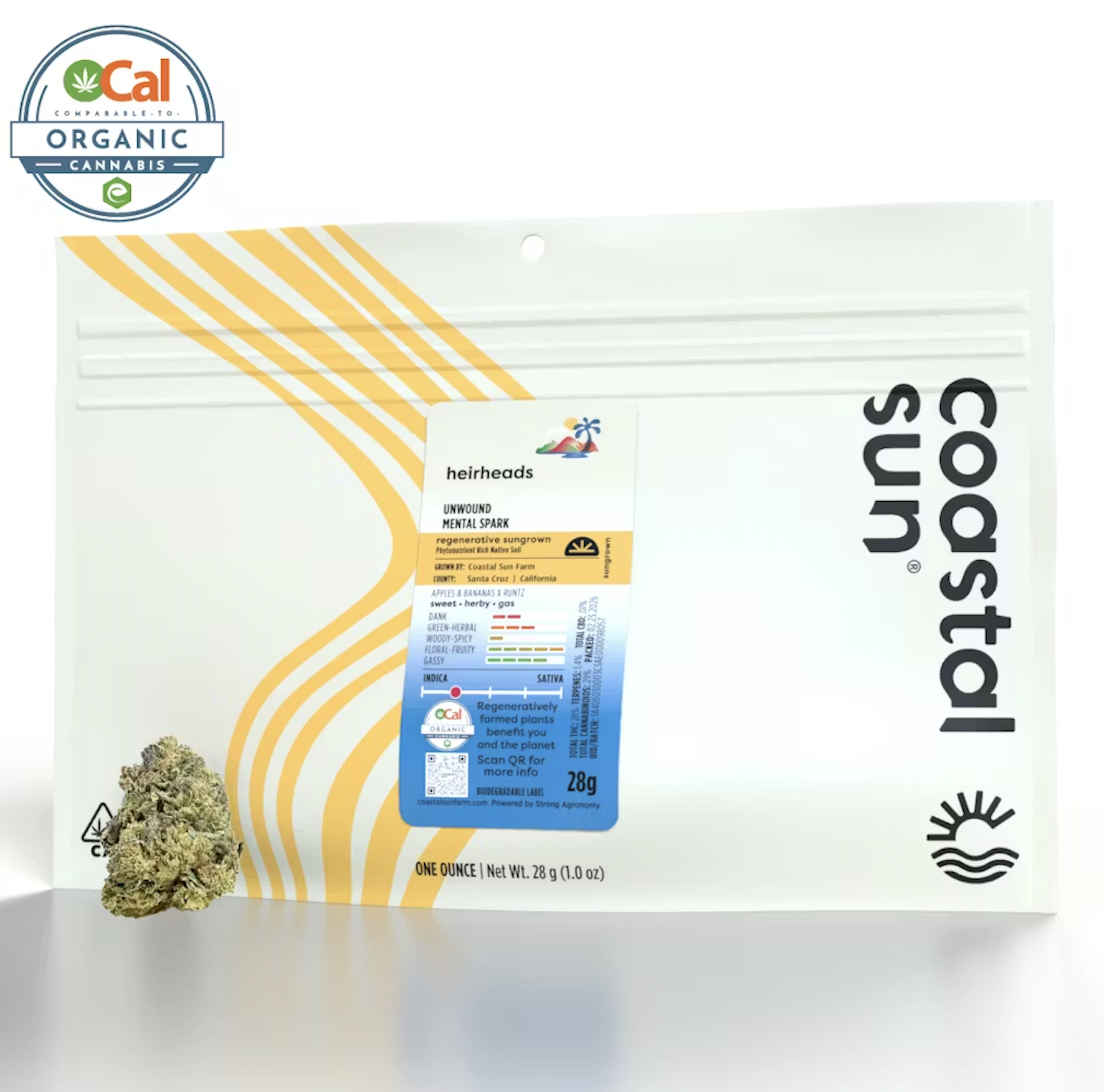 Coastal Sun Sungrown 28g Ounce - Heirheads (I)