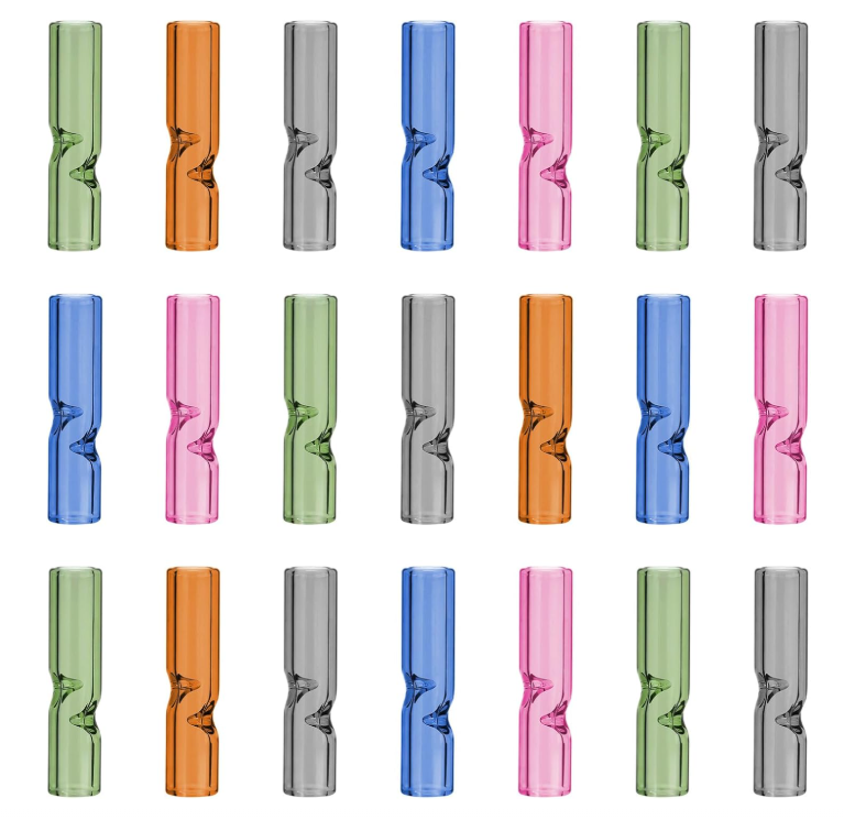 Assorted 8mm Glass Tip