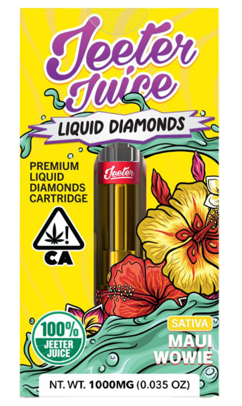 Jeeter Maui Wowie 1g Liquid Diamonds Cartridge