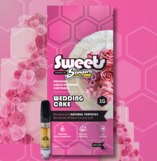 Stingers Sweets Wedding Cake 1g Cartridge