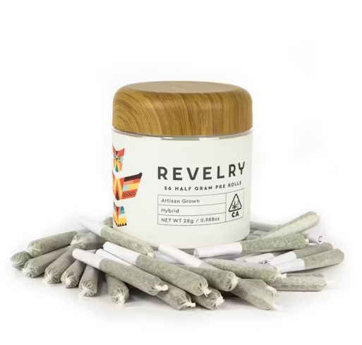 Revelry 56pk Prerolls 28g Cake Fight