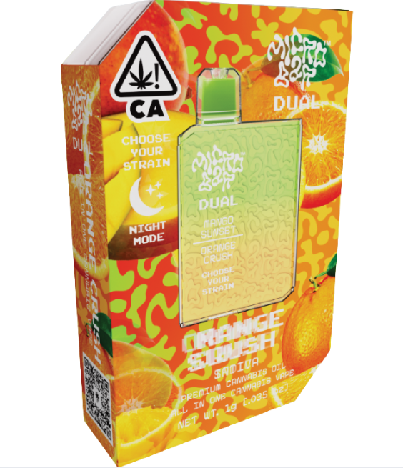 All-In-One Dual 1g - Mango Sunset x Orange Crush (S/I)